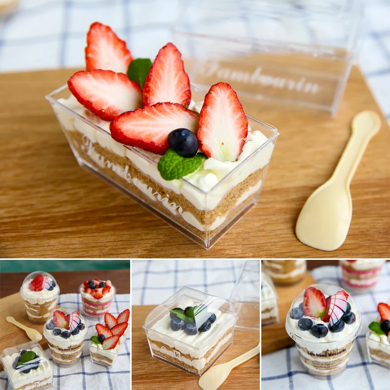 Высококачественная чашка для пудинга Tiramisu экологически чистые нетоксичные