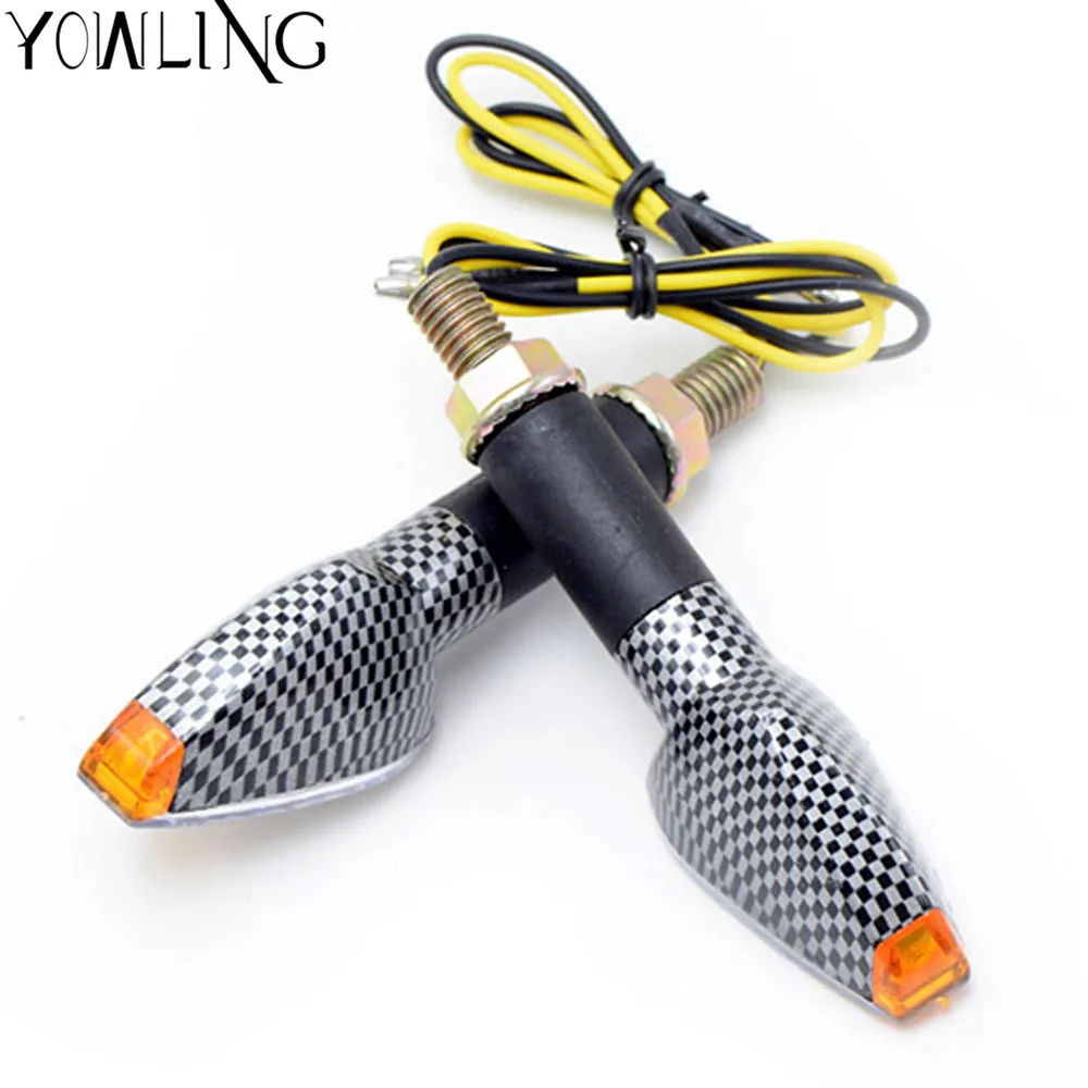 1 пара универсальные СВЕТОДИОДНЫЕ указатели поворота для мотоцикла| |