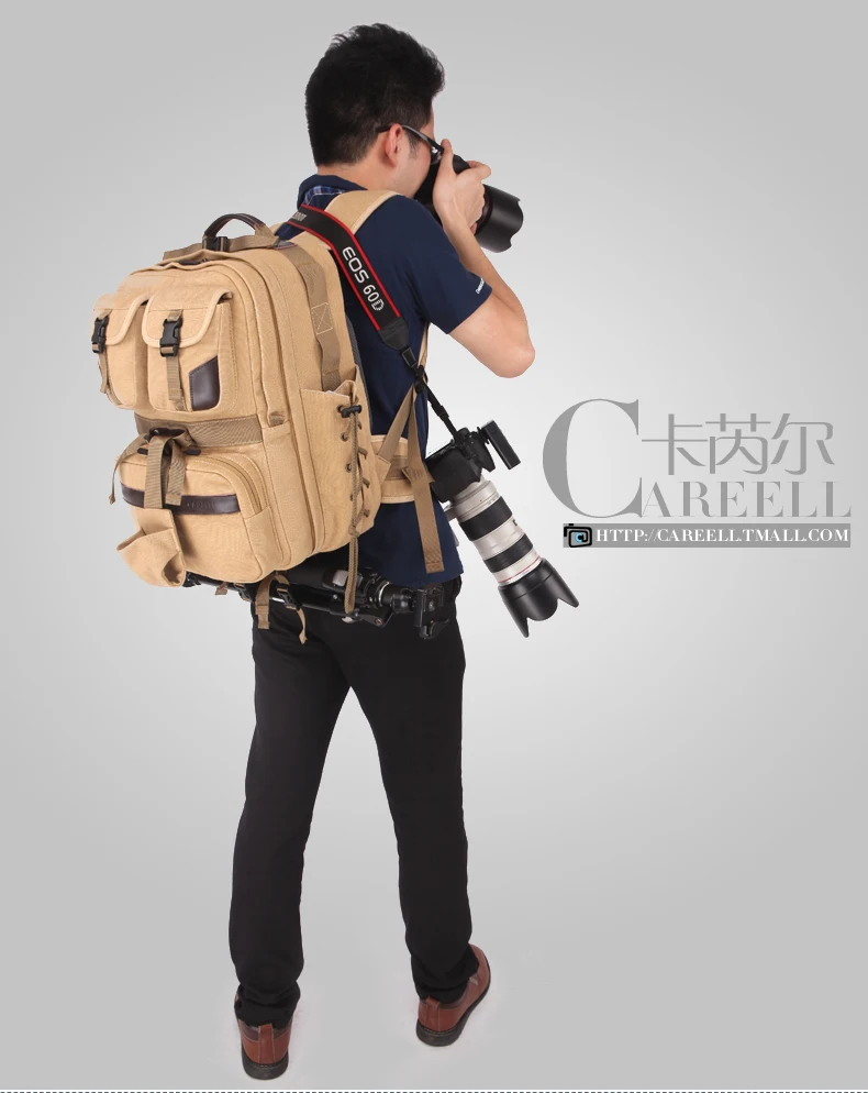 Водонепроницаемая камера сумка camera рюкзак CAREELL C007 дорожная камера рюкзак большой емкости сумка Видео Фото сумка для Canon/Nikon