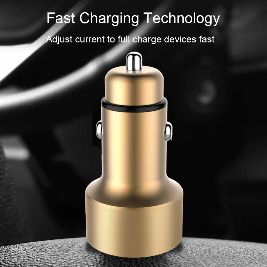 5V 3A USB быстрое автомобильное зарядное устройство быстрой индукционной для