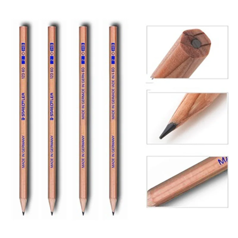 Карандаши для рисования STAEDTLER 123 60 стандартные карандаши HB 12 шт. | Канцтовары офиса