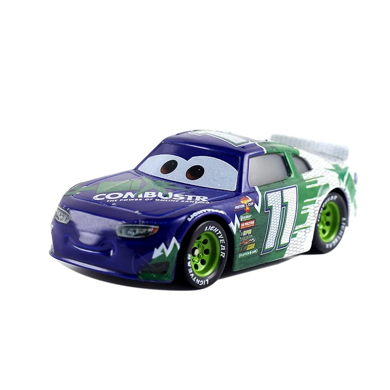Disney Pixar Cars 3 игрушки номер гоночная семья 1:55 литой металлический сплав модель