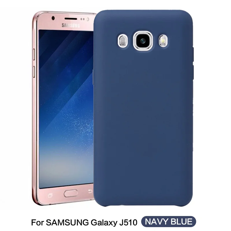 Case For Samsung Galaxy J5 2016 Cover Original liquid Rubber jelly silicone case for J510 J510F kimTHmall | Мобильные телефоны и