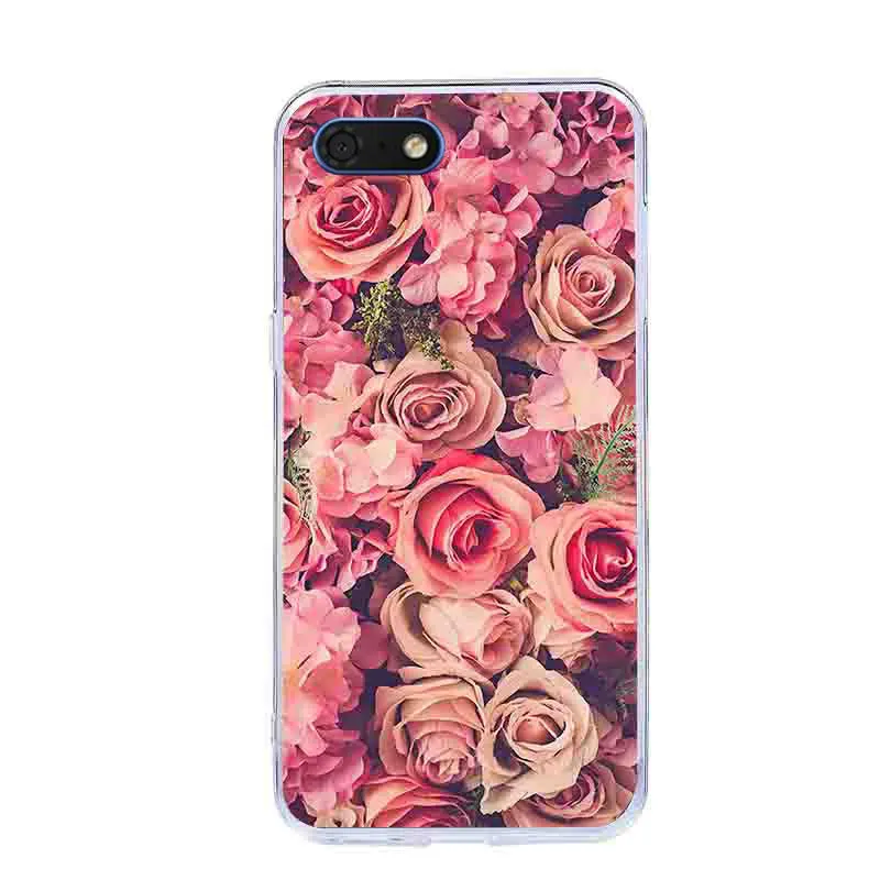 81 J& R чехол для телефона с рисунком звездного неба для huawei Y5 Prime Y5 Lite DRA-L21 DRA-L22 DRA-LX2 Мягкая силиконовая задняя крышка - Цвет: 81