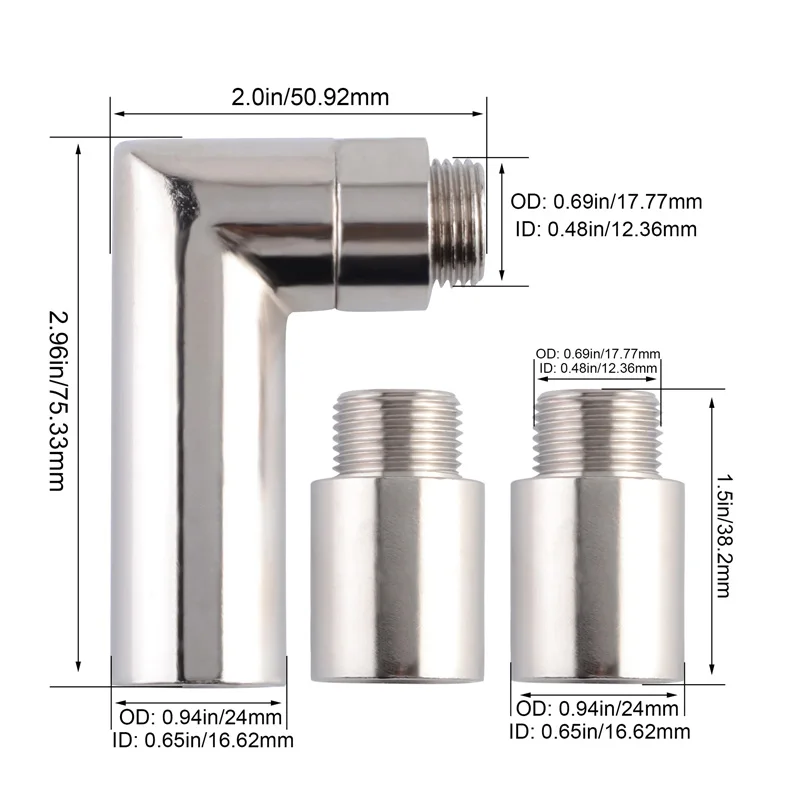 SPEEDWOW M18 * 1 5 лямбда O2 расширитель датчика кислорода прокладка Расширение адаптер 90