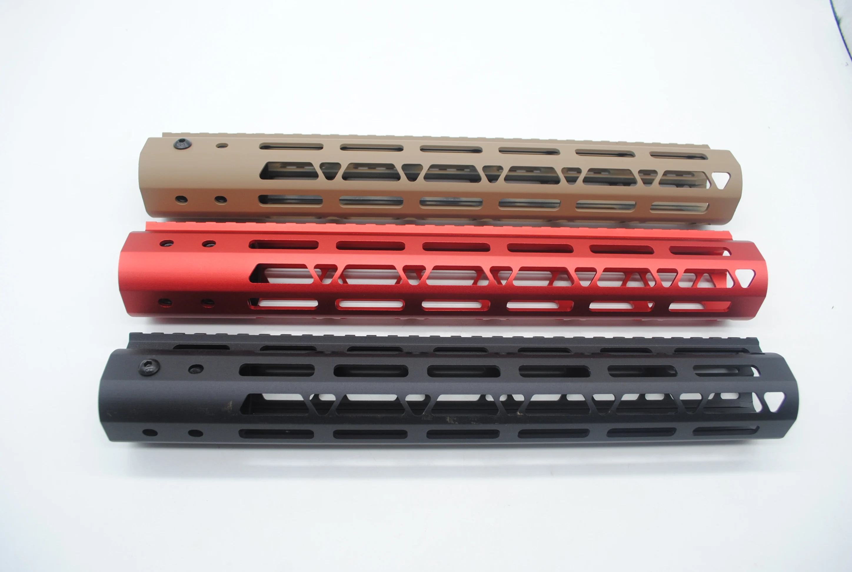 Aplus 12 ''дюймовый свободный поплавок поручень M-lok/Keymod стиль крепление системы подходит. 223/5. 56 AR-15_Black/красный/коричневый цвет