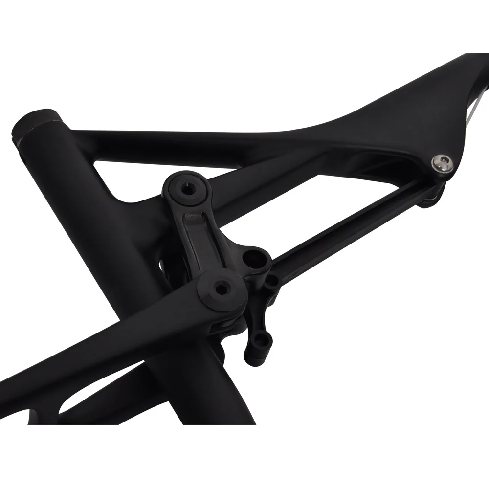 DENGFU FM026 29er Plus Boost 148x12 мм UD карбоновая MTB полная подвеска рама для горного велосипеда BB92