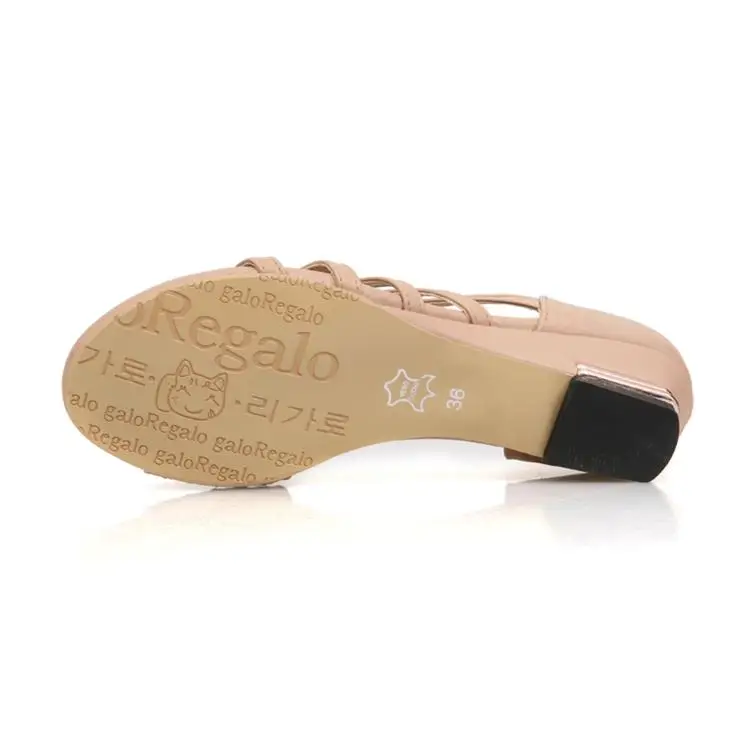 Новые модные женские босоножки Sandalia Gladiadora туфли Открытые на плоской подошве