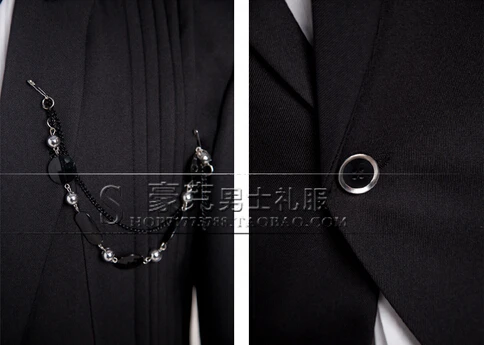 

New fashion Men's Formal Dress Suit Sets Wedding Dress Leisure men Host Suit Jacket Plus Size (suit+pant) free shipping