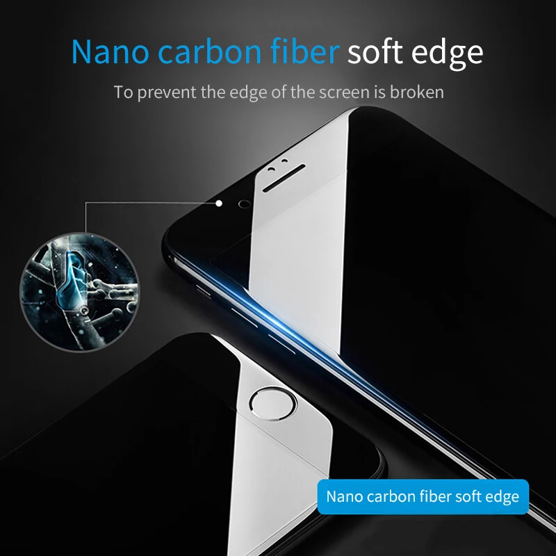 Новый 9D закругленный край Полное покрытие закаленное стекло для iPhone X XS MAX XR