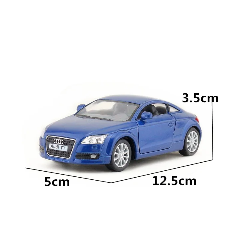 /KiNSMART игрушка/литая под давлением модель/1:32 весы/2008 Audi TT Coupe/Откидная машина/образовательная Коллекция/подарок для детей