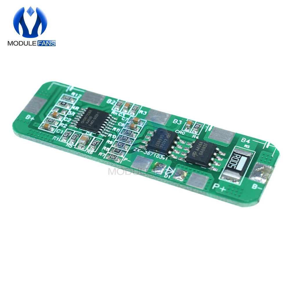 Защитная плата 3A 5A для литий ионной литиевой батареи 4 упаковки|protection board|bms