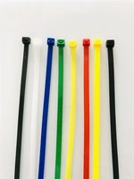 xingo 4 8x300mm self locking nylon cable zip ties 250pcs plastic colored cable zip tie ul rohs approved loop wrap bundle ties