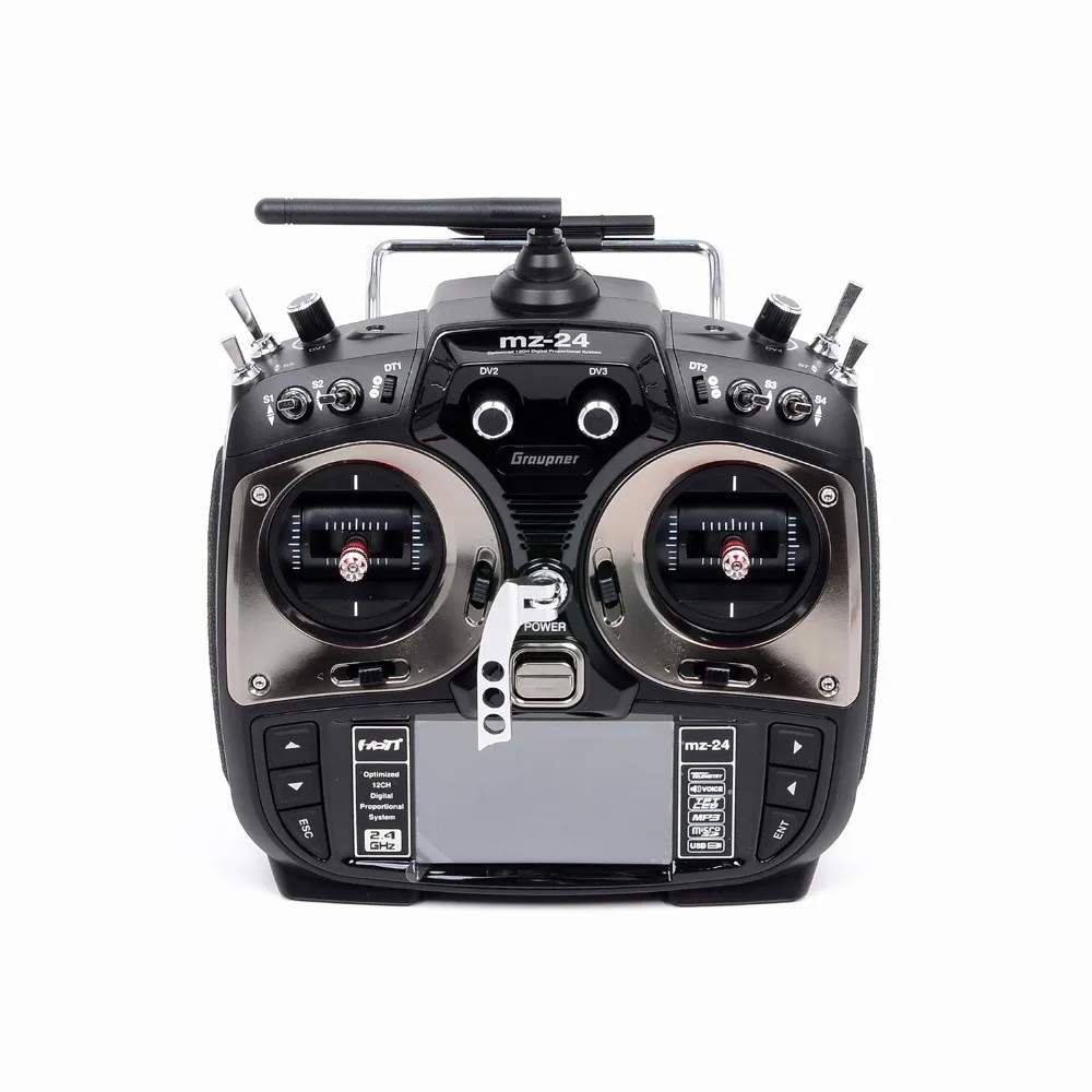 Graupner MZ 24 12 Ch 2 4 ГГц цвет TFT Вертолет Дистанционное управление RC передатчик