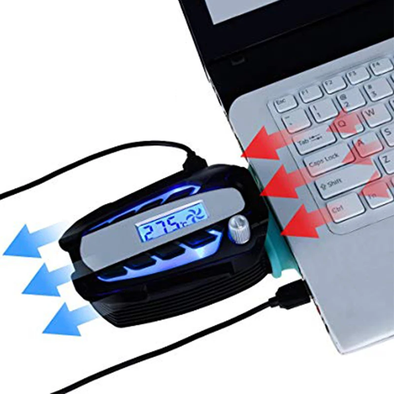 Портативный мини охлаждающий вентилятор для ноутбука Rovtop usb очиститель воздуха