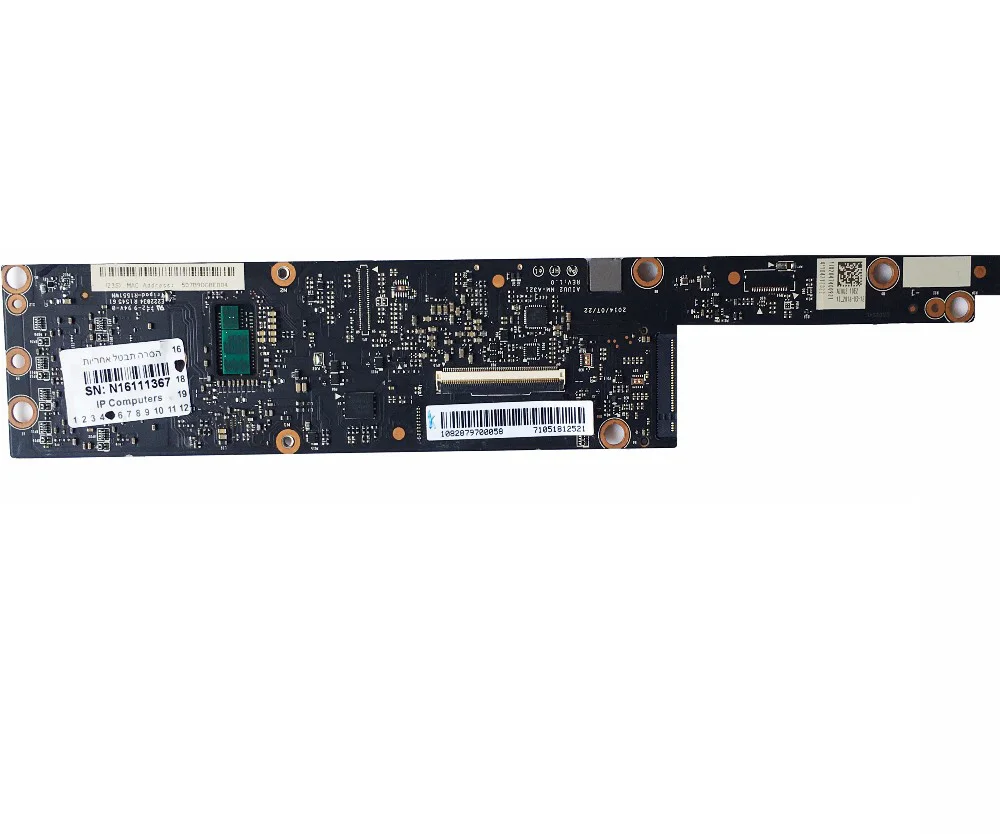 Материнская плата для ноутбука Lenovo Yoga 3 Pro 1370 с M 5Y71 CPU 5B20H30465 NM A321 100%