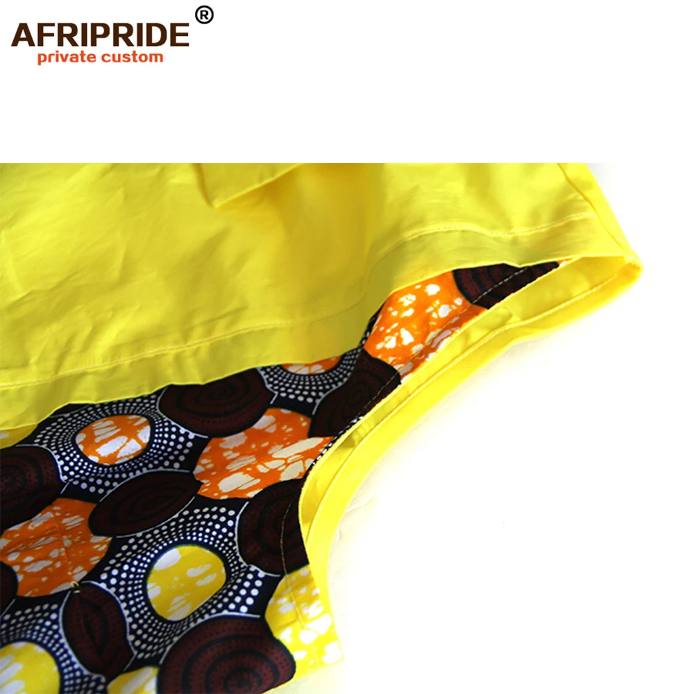 Женская одежда AFRIPRIDE частный комбинезон на заказ для женщин без рукавов длиной до щиколотки из чистого хлопка Повседневный Комбинезон A722903