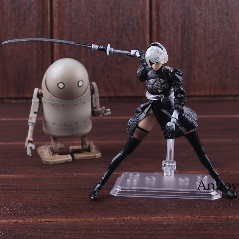 Автоматы 2B YoRHa № 2 Тип B &amp машина Lifeform ПВХ вывести искусство SQUARE ENIX Фигурки