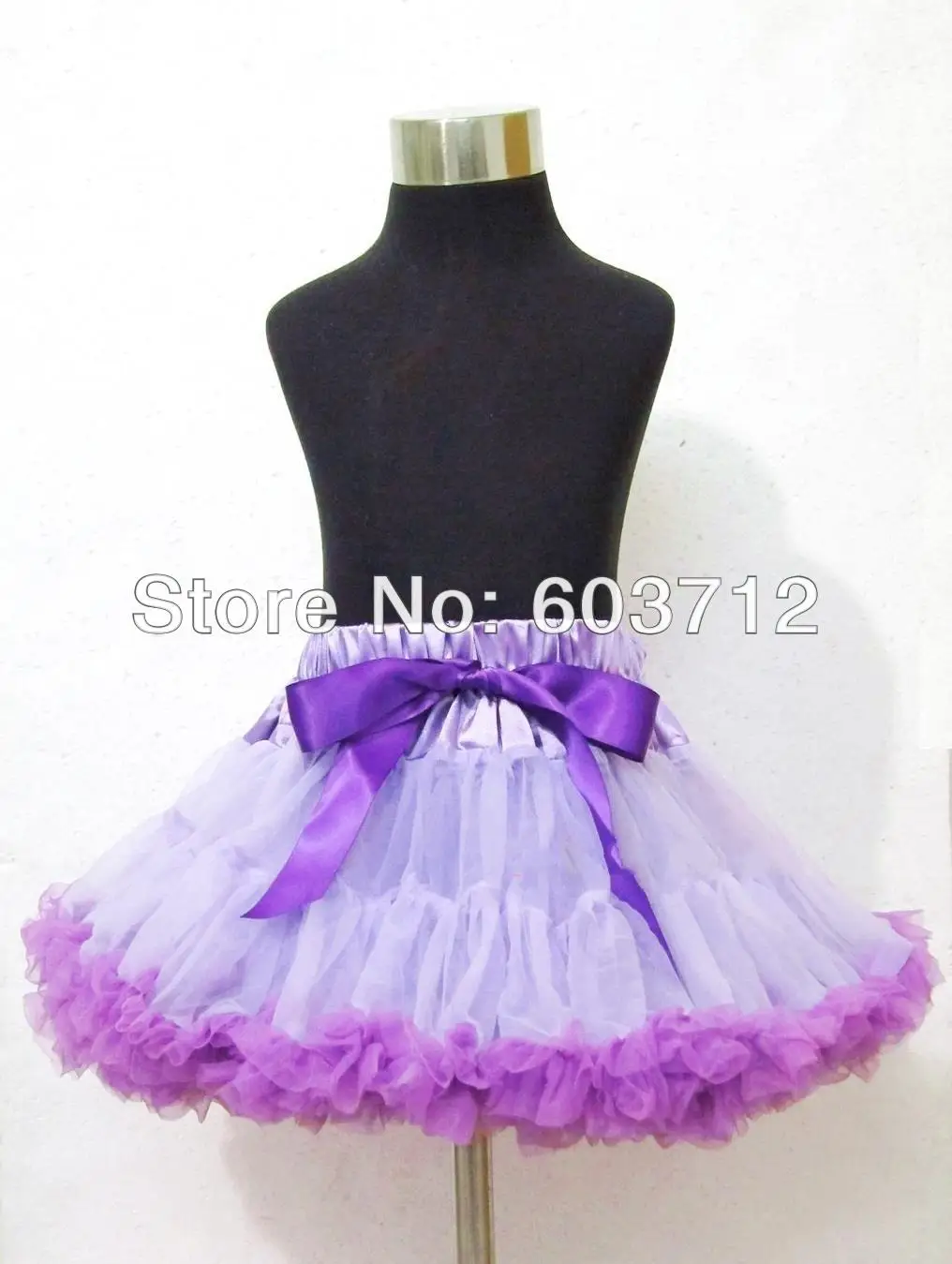 2013New Моды пушистые романтический Фиолетовый pettiskirts девушки пачки юбки для