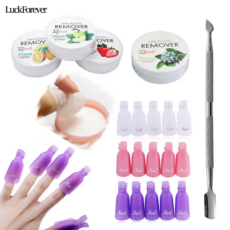 Набор для снятия лака ногтей с фруктовым вкусом набор маникюра и педикюра
