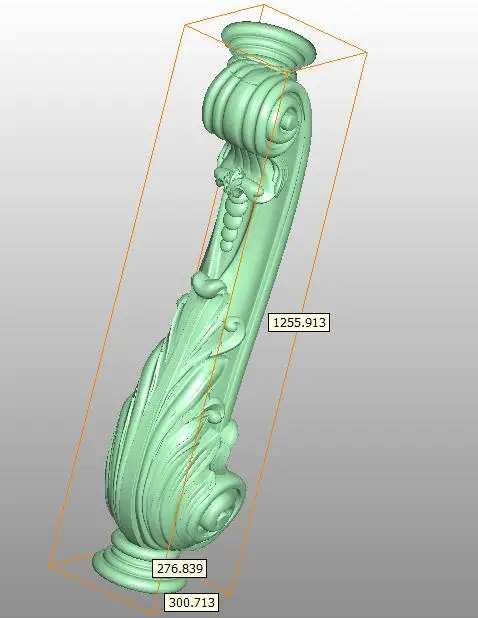 3d модель для ЧПУ в stl-формата фрезерный станок с выгравировать вырезать artcam aspire
