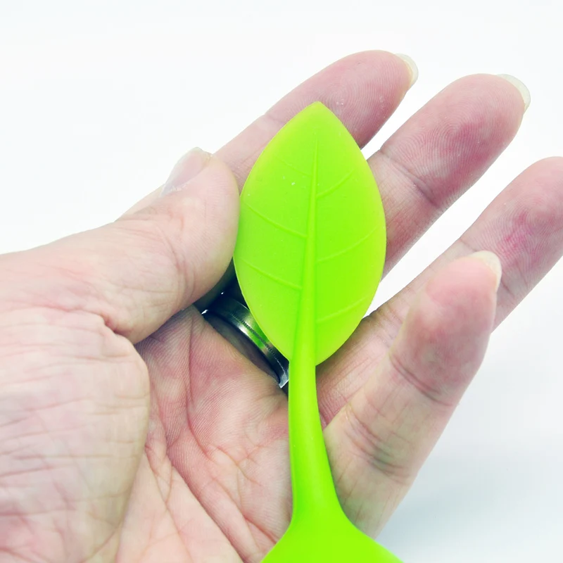 Одобренное FDA милое Силиконовое ситечко для заварки чая из нержавеющей