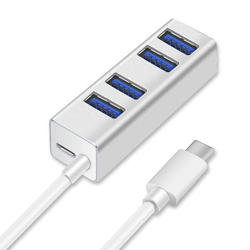 USB 3 0 концентратор Мульти с микро интерфейсом питания для MacBook Air Pro Аксессуары C