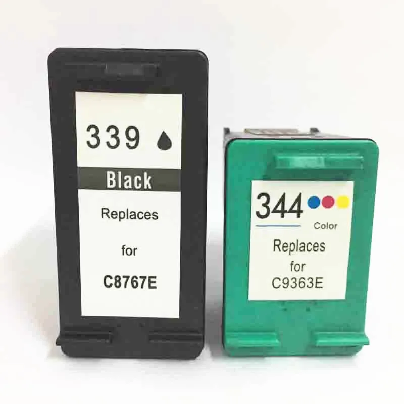 Совместимый сменный чернильный картридж einkshop 339 для hp 344 Photosmart 2575 2610 2710 8050 Deskjet 460
