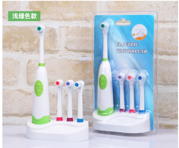 PARAQUAT Professional Electric Toothbrush Home Oral Care Devices Rotation Type Toothbrushes with Four Brush Heads | Бытовая техника