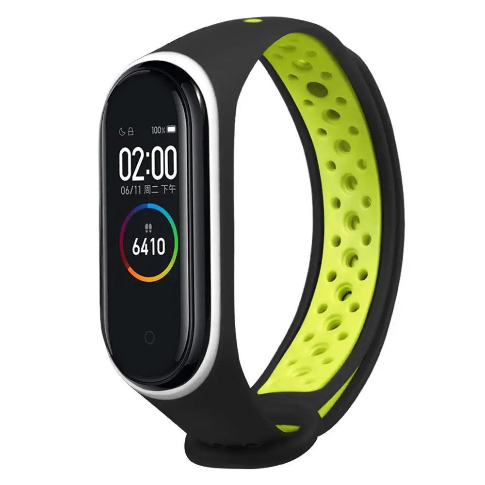 Сменный ремешок на запястье для Xiaomi Mi Band 4 спортивный стиль новый дизайн легкий