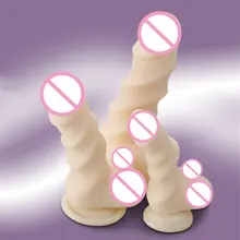Sextoy Leten дилдо дизайн Супер Мышцы Топ силиконовые фаллоимитаторы 3