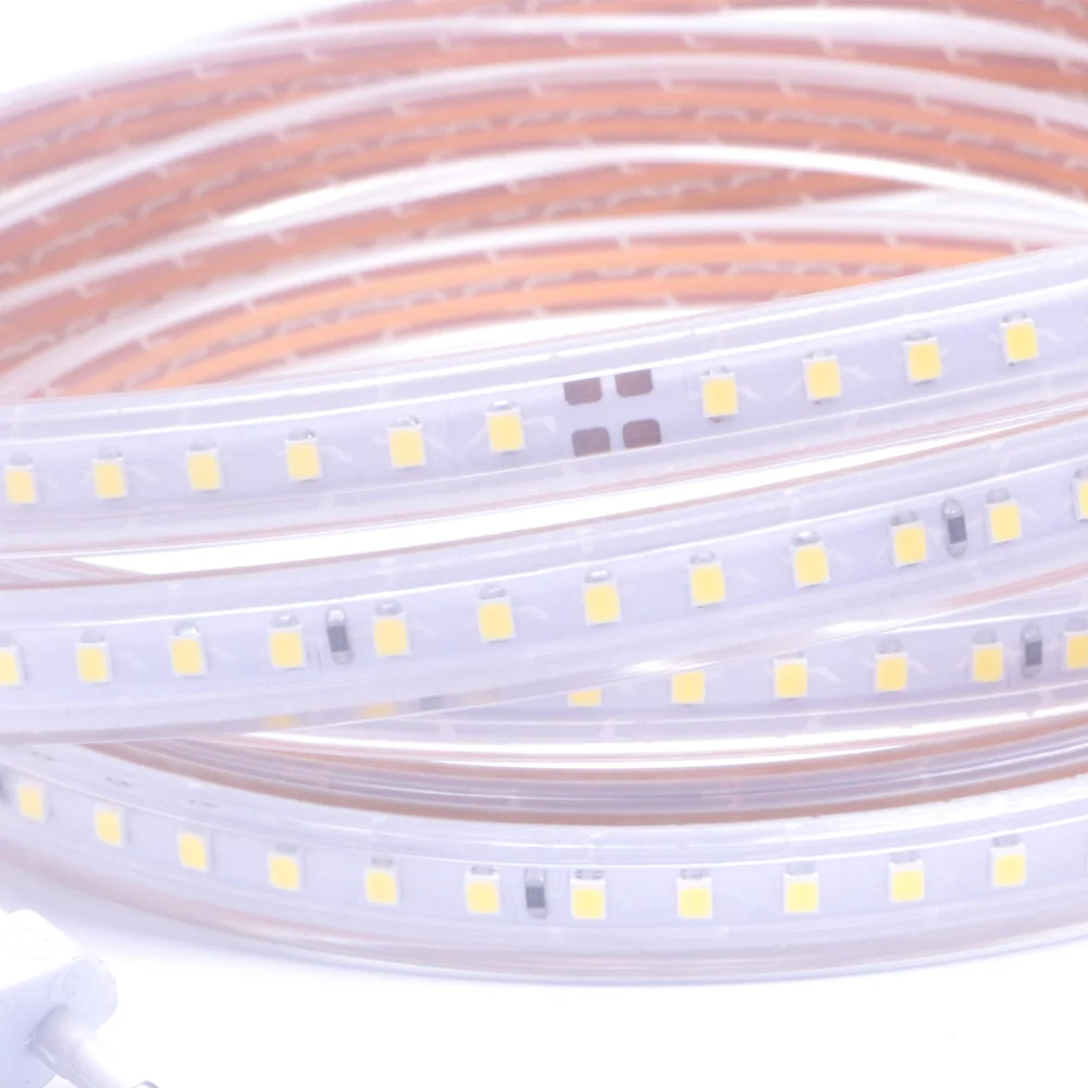 220В 230В 240В 4000 к Светодиодная лента Водонепроницаемая ip67 ip68 120led/m 2835 smd природа