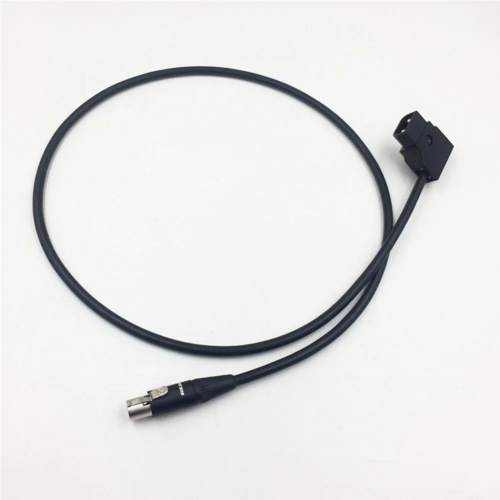 ARRI камеры TVlogic монитор 12 В кабель питания для монитора D TAP Neutrik REAN RT4FC B Mini XLR разъем 4
