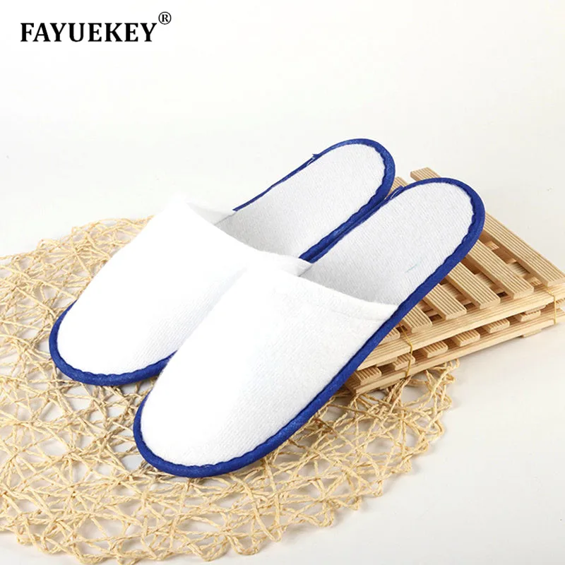 FAYUEKEY/оптовая продажа 20 пар Удобные одноразовые Тапочки для путешествий с