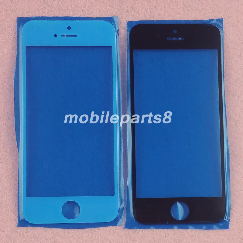 10 шт. бесплатная доставка сенсорный экран стекло для iPhone 5 и 5C 5S передний внешнее