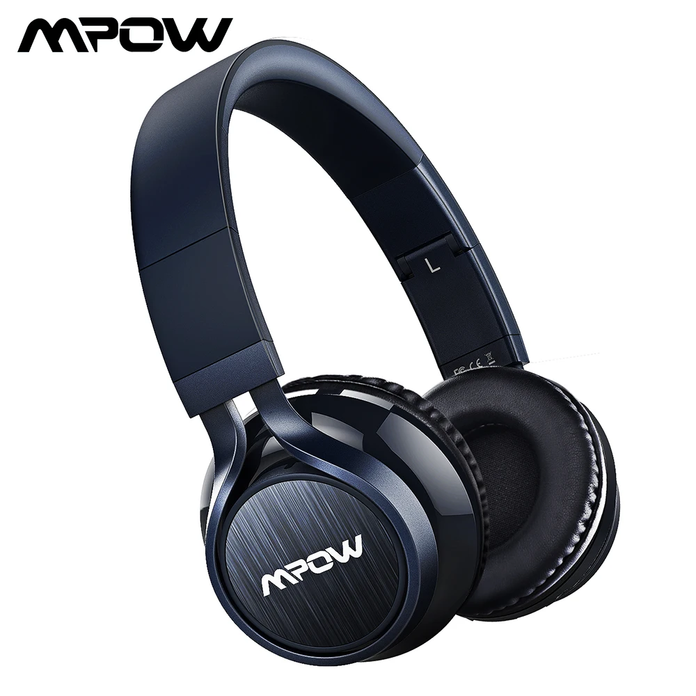 Новинка, Mpow Thor Bluetooth 4,2, проводная беспроводная гарнитура, Складные стерео наушники для звонков с разъемом 3,5 мм и микрофоном