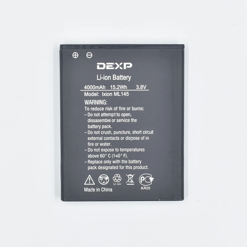 Hekiy новый аккумулятор 4000 мАч для DEXP Ixion ML145 Snatch SE мобильный телефон + номер