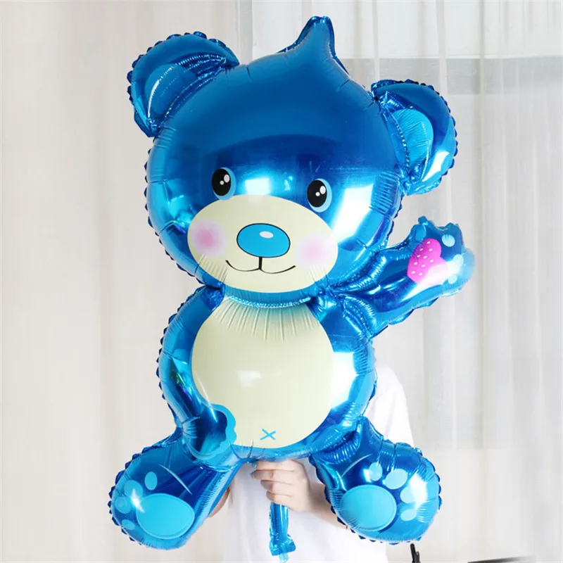 1 шт. свадебные украшения фольгированные шары большие медведи надувной шар на
