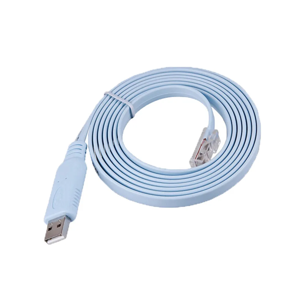 Цифровые кабели HIPERDEAL аудио и видеокабель 45U USB к RJ45 консоль Cisco 6 футов 1 8 метровый