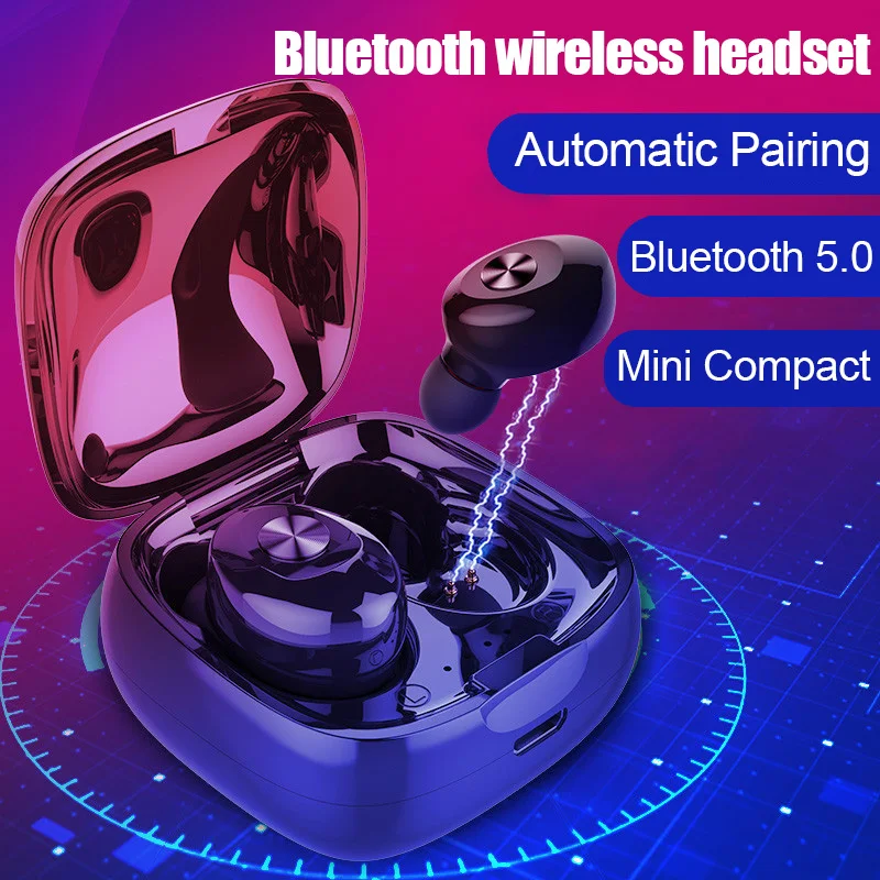 Youbina наушники-вкладыши TWS Bluetooth 5 0 наушники стерео Беспроводной Earbus hi-fi звук