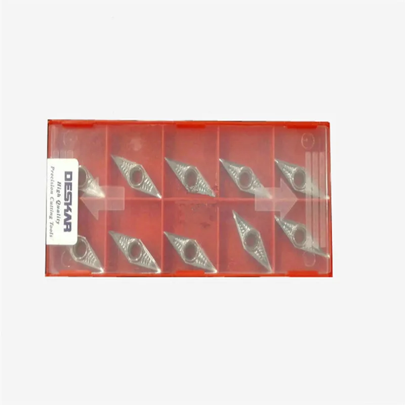 10P VCGT110304-AL K10/160404-AL/160408/160402-AL K10 токарный станок с ЧПУ Поворотные твердосплавные вставки для алюминия