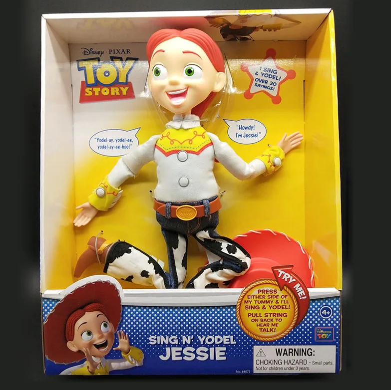 Экшн игрушка английский говорящий Поющий древесный и Jessie фигурки Дисней история