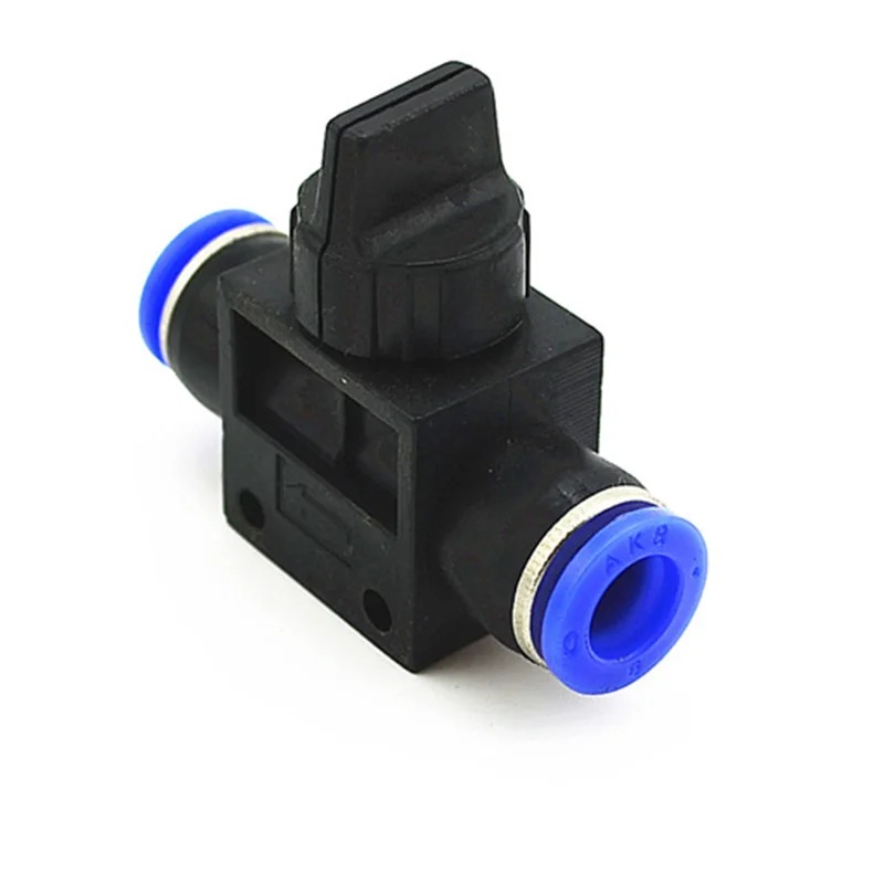 10pcs Improvement Pneumatic Air 2 Way Quick Fittings Push Connector Tube Hose Plastic HVFF4mm 6mm 8mm 10mm 12mm Parts | Обустройство