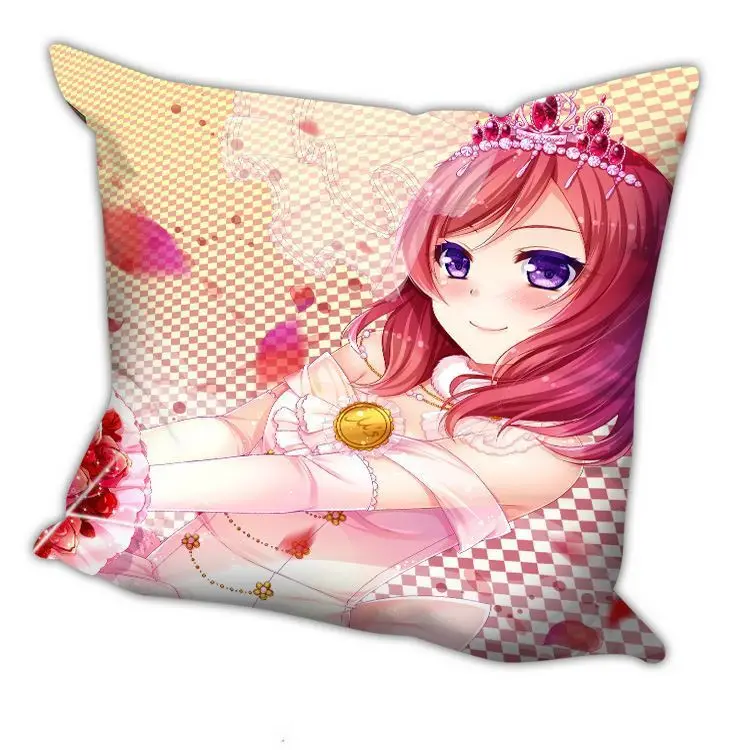 Наволочка для подушки Hobby Express Nishikino Maki Love Live Аниме Dakimakura H015|square pillow cover|anime dakimakuralove