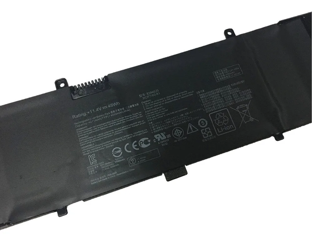 Новый оригинальный аккумулятор 11 4 в 48Wh B31N1535 для ASUS ZenBook UX310 UX310UA UX310UQ UX410UA 0B200-02020000
