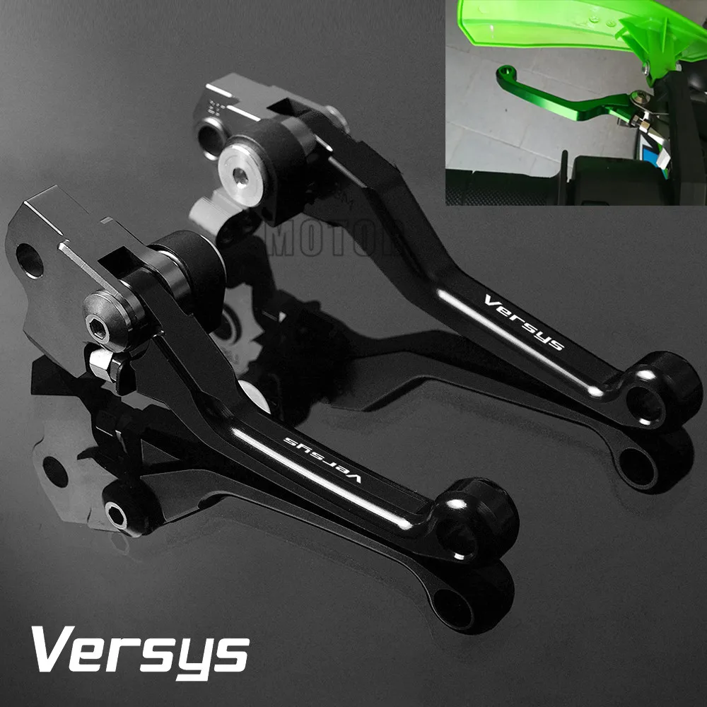 Для Kawasaki VERSYS X 250/300 2017 CNC алюминиевый Мотоцикл Dirt Pit Bike DirtBike Motocross Pivot тормоза