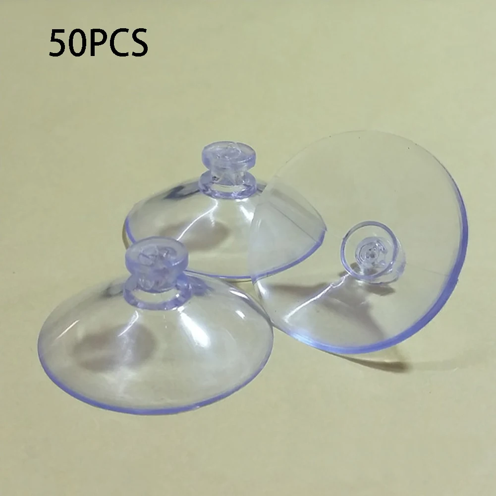 

50Pcs Suction Cup Replacements for Glass Table Tops Suction Transparent Any Type Wide Range Window Bathroom Suction Cup