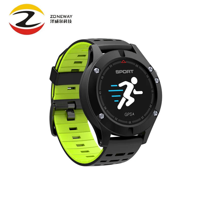 2 шт. Zonway F5 gps часы пульсометр Multi спортивный режим OLED высотомер Bluetooth Фитнес трекер