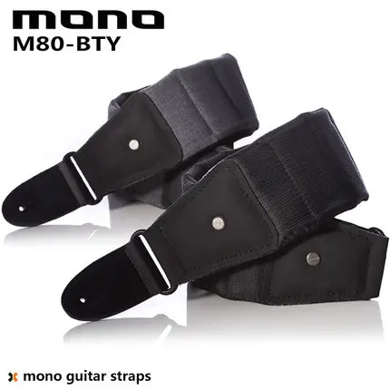

Ремень для гитары MONO M80 Betty, черный/пепепельный цвет
