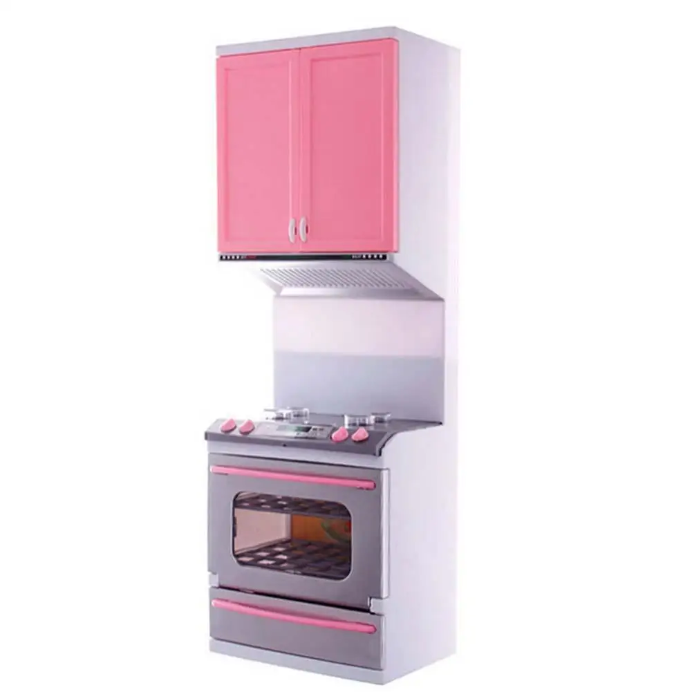 

Pink Kid Kitchen Fun Toy Pretend Play Cook Cooking Cabinet Stove Set Toy Girls Toys Kids Toys Kids Kitchen Sets Christmas Gifts